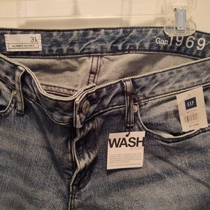 Gap 1969 blue jeans 12 long